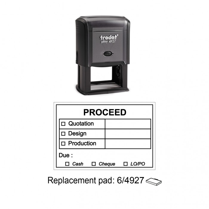 Trodat 4927 Self Inking Stamps 60x40mm